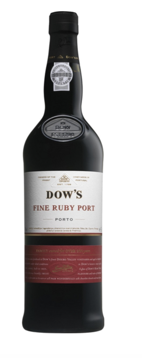 Портвейн Dow's Fine Ruby Port  солод. черв. 19% 0.75 л 